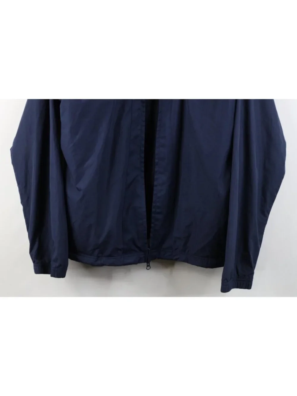 AS IS Adidas Womens Large Team Issued Notre Dame University Windbreaker Jacket